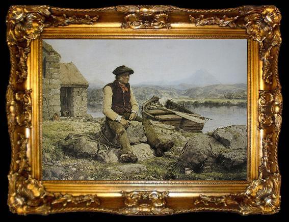 framed  William Dyce The Highland Ferryman, ta009-2
